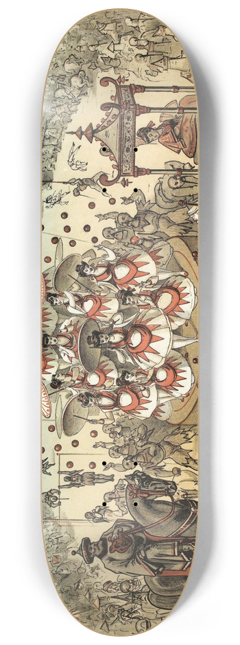 Alfred Choubrac - Les Japonais 8.25 inch art skate deck