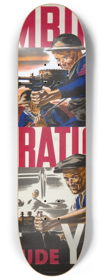 Harold Pym - Combined operations include you 8.25 inch art skate deck