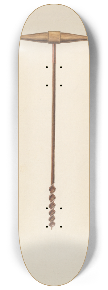 Harry G. Aberdeen - Bishop Hill  Auger 8.25 inch art skate deck