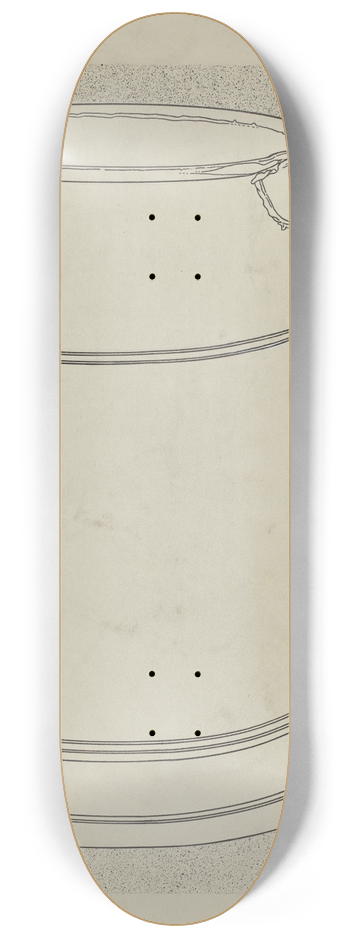 Harry Goodman - Pewter Mug 8.25 inch art skate deck