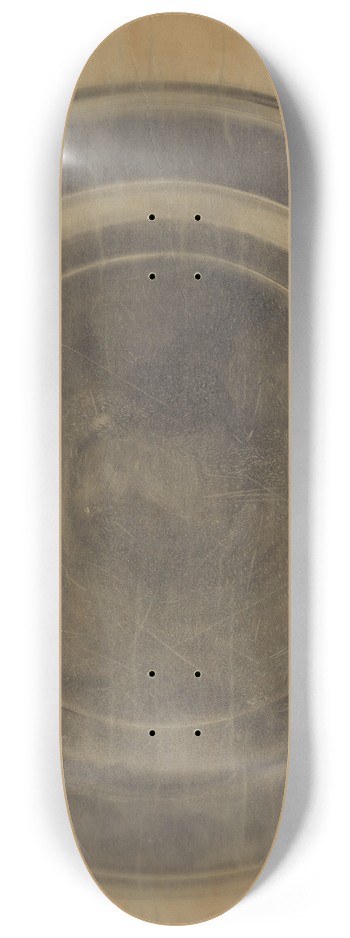 Harry Goodman - Pewter Platter 8.25 inch art skate deck