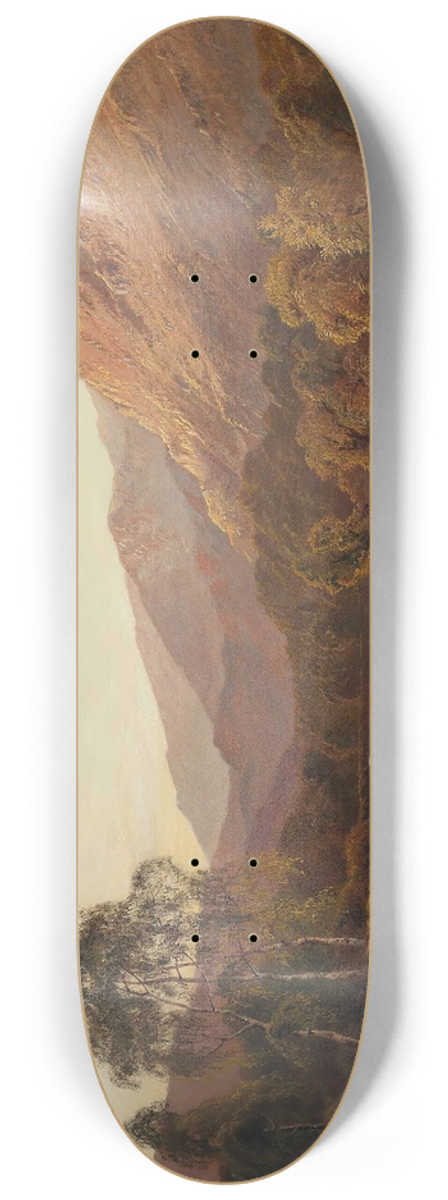 Alfred de Branski - The Valley Of Borrowdale 8.25 inch art skate deck