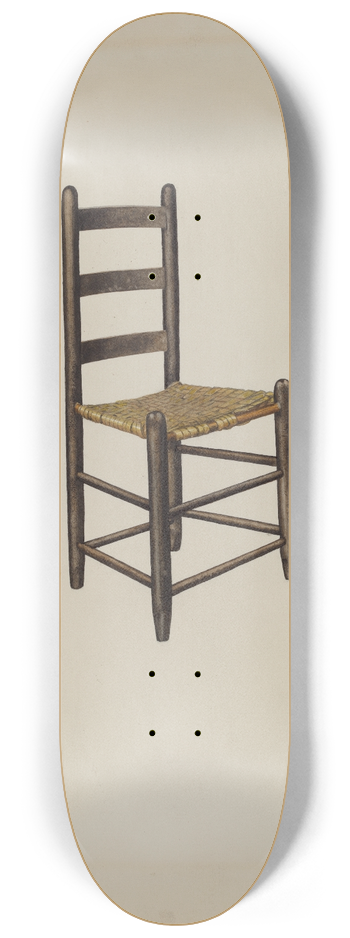 Harry Mann Waddell - Chair 8.25 inch art skate deck