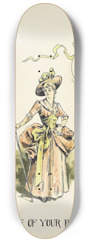 Harry Whitney McVickar - Matrimonial advice pl15 8.25 inch art skate deck