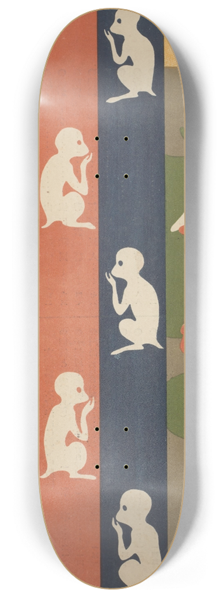 Hashiguchi Goy - Kleine koekoek 8.25 inch art skate deck