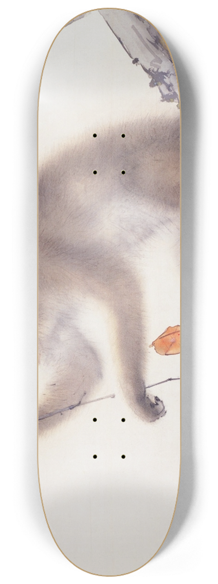 Hashimoto Kansetsu - Monkey 8.25 inch art skate deck