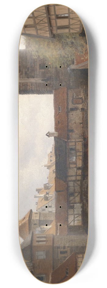 Heinrich Deiters - Henkersteg in Nrnberg 8.25 inch art skate deck