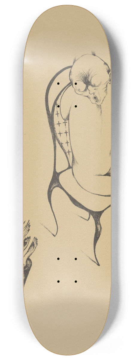 Heinrich Hrle - Krppel 3 8.25 inch art skate deck