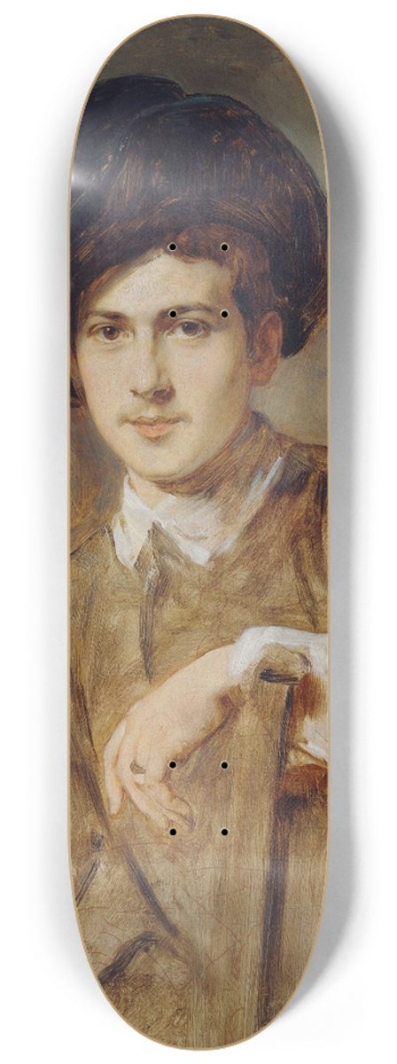 Heinrich von Angeli - Franz Ritter von Gambold 8.25 inch art skate deck