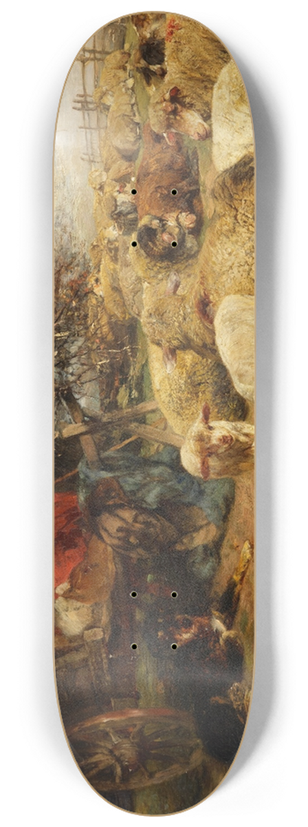 Heinrich Von Zgel - Am Schferkarren 8.25 inch art skate deck