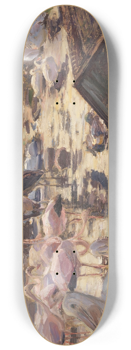 Heinrich Von Zgel - Exotenweiher (Hellabrunn) 8.25 inch art skate deck