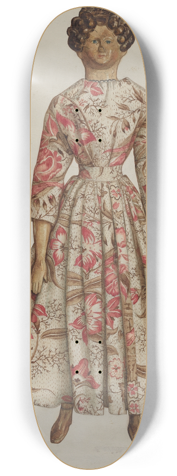 Helen Bronson - Doll 8.25 inch art skate deck