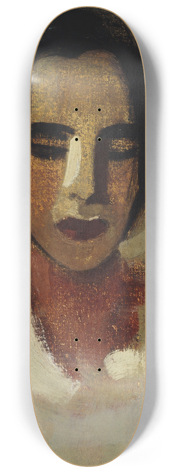 Helene Schjerfbeck - Girl from California I 8.25 inch art skate deck