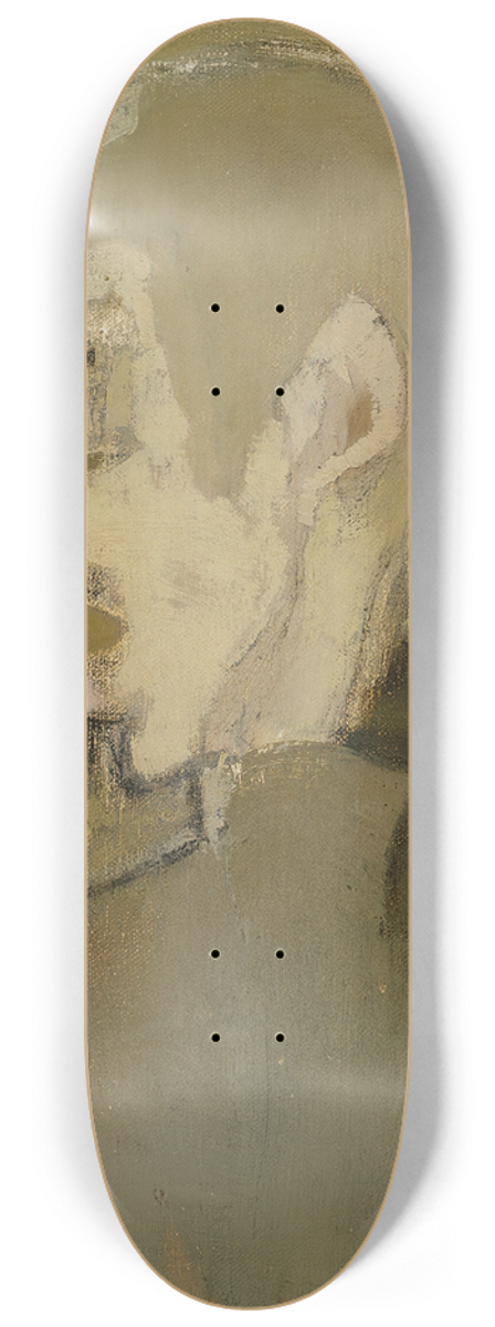 Helene Schjerfbeck - The Landlord II (Profile of a Man) 8.25 inch art skate deck