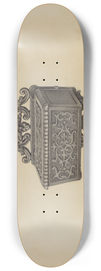 Helen Hobart - Match Safe 8.25 inch art skate deck