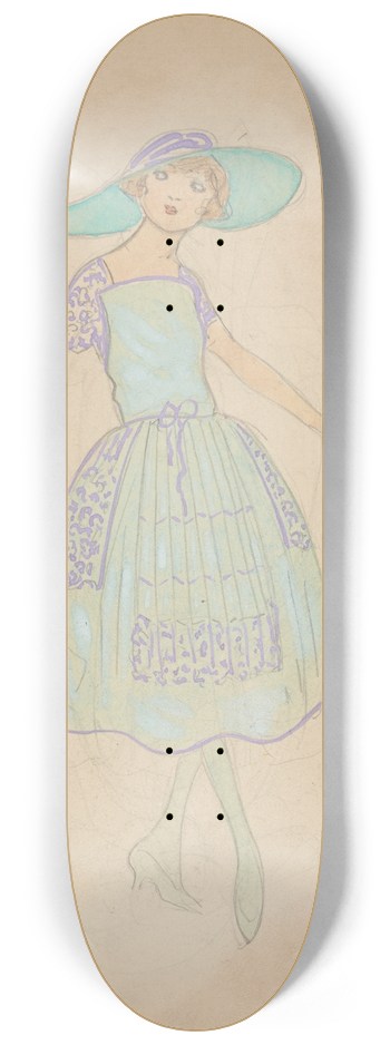 Helen Marguerite O'Kane - Scene I-Group-Miss Thomas 8.25 inch art skate deck