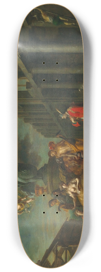 Hendrick Govaerts - Allegory of the Arts 8.25 inch art skate deck