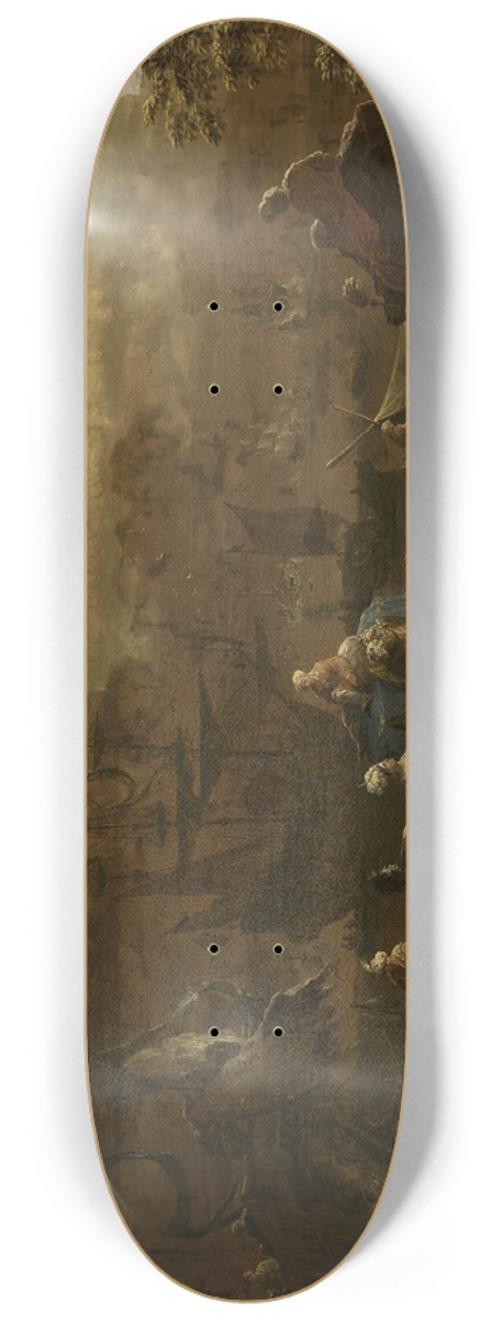 Hendrik van Minderhout - At an Eastern port 8.25 inch art skate deck