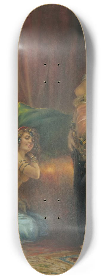 Henri Adrien Tanoux - Harem Beauty 8.25 inch art skate deck