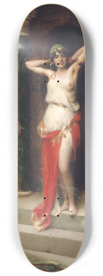 Henri Adrien Tanoux - The Harem Beauty 8.25 inch art skate deck