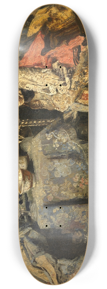 Henri de Braekeleer - Still Life Requisites 8.25 inch art skate deck