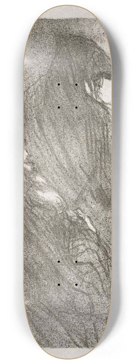 Henri de Toulouse-Lautrec - Au pied du Sina:  La Prire des Juifs Polonais 8.25 inch art skate deck