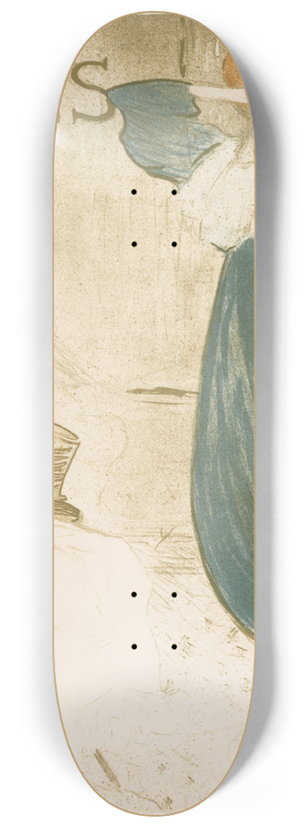Henri de Toulouse-Lautrec - Elles 8.25 inch art skate deck
