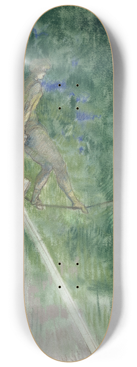 Henri de Toulouse-Lautrec - The Rope Dancer 8.25 inch art skate deck