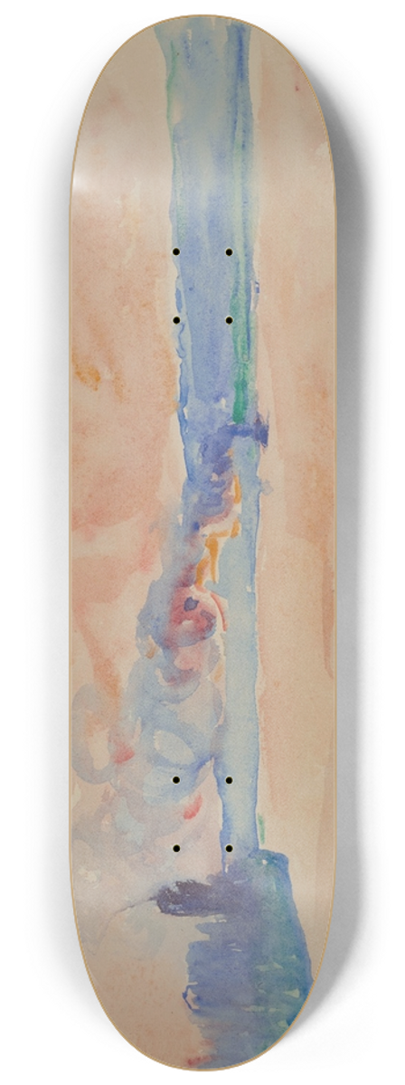 Henri-Edmond Cross - Embarcation sur la mer 8.25 inch art skate deck