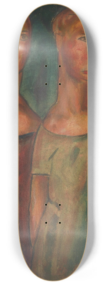 Alfred Henry Maurer - Duality 8.25 inch art skate deck