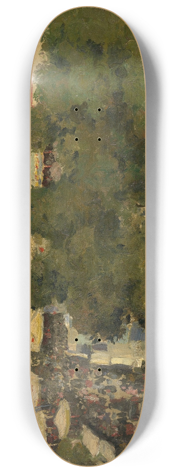 Henri Evenepoel - Sunday Fair at Les Invalides 8.25 inch art skate deck