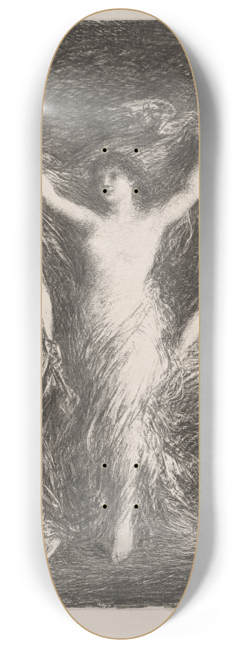Henri Fantin-Latour - Danses 8.25 inch art skate deck