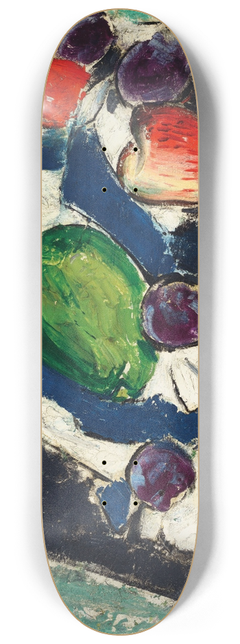 Alfred Henry Maurer - Plums and Pears 8.25 inch art skate deck