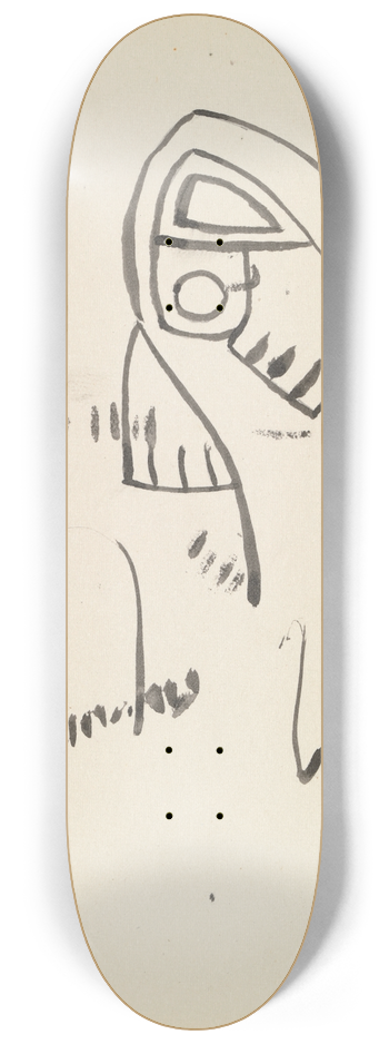 Henri Gaudier-Brzeska - Sculptural Studies 8.25 inch art skate deck