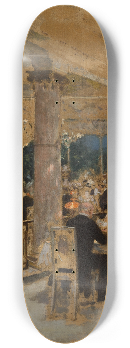 Henri Gervex - Armenonville, le soir du Grand-Prix 8.25 inch art skate deck