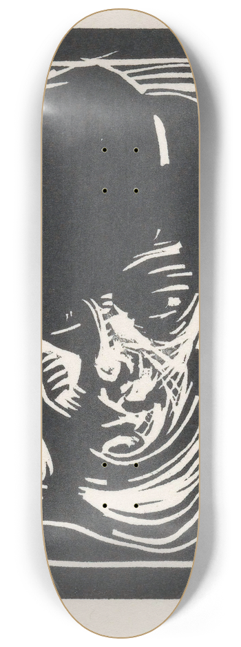 Henri Jonas - Hoofd van een vrouw 8.25 inch art skate deck
