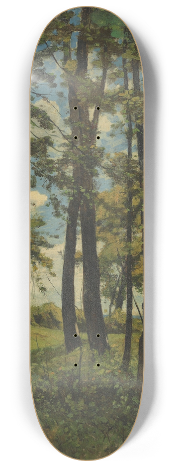 Henri-Joseph Harpignies - La Clairire 8.25 inch art skate deck