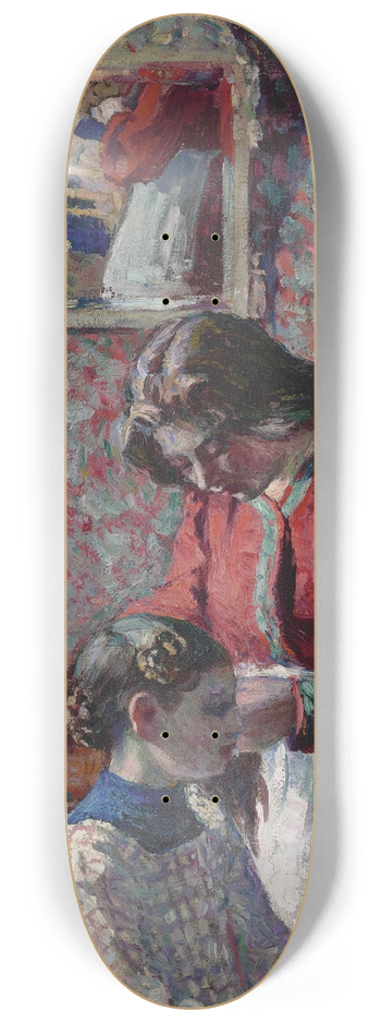 Henri Lebasque - Le Coiffure 8.25 inch art skate deck