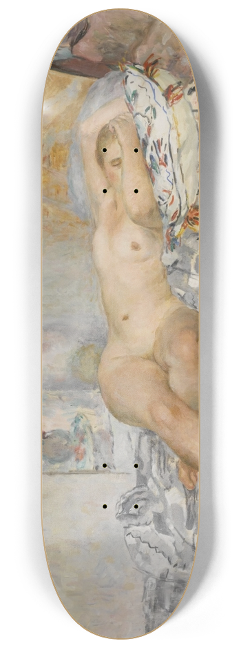 Henri Lebasque - Nu allong au coussin espagnol 8.25 inch art skate deck
