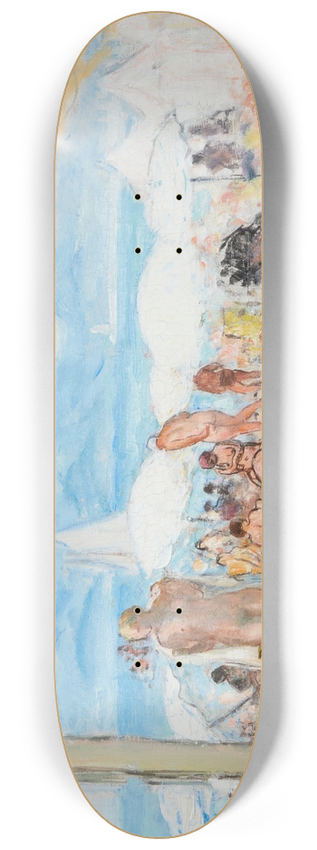 Henri Lebasque - Vranda sur la Plage de Cannes 8.25 inch art skate deck