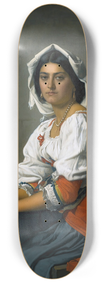 Henri Lehmann - LaJeune Italienne 8.25 inch art skate deck