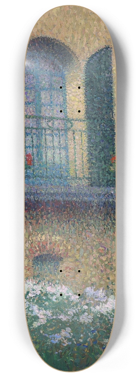 Henri Martin - Le balcon de Jaurs 8.25 inch art skate deck