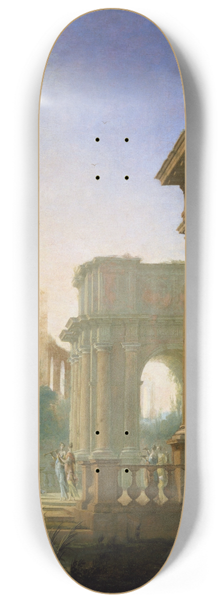 Henri Mauperch - Jephthah And His Daughter 8.25 inch art skate deck