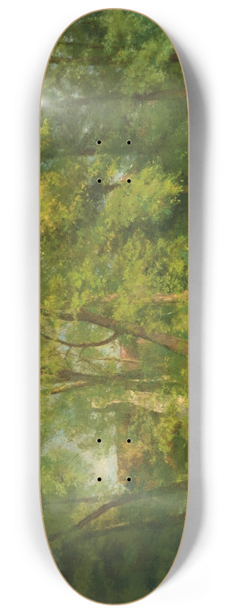 Henri Rouart - lgante au parc 8.25 inch art skate deck