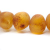 Baltic Amber Bracelet for Adults - RAW honey baroque