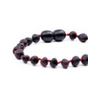 Cherry Amber  Bracelet Red String