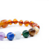 Seven Gemstones Chakra & Extra strength Baltic Amber  Anklet