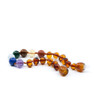 Seven Gemstones Chakra & Extra strength Baltic Amber  Anklet