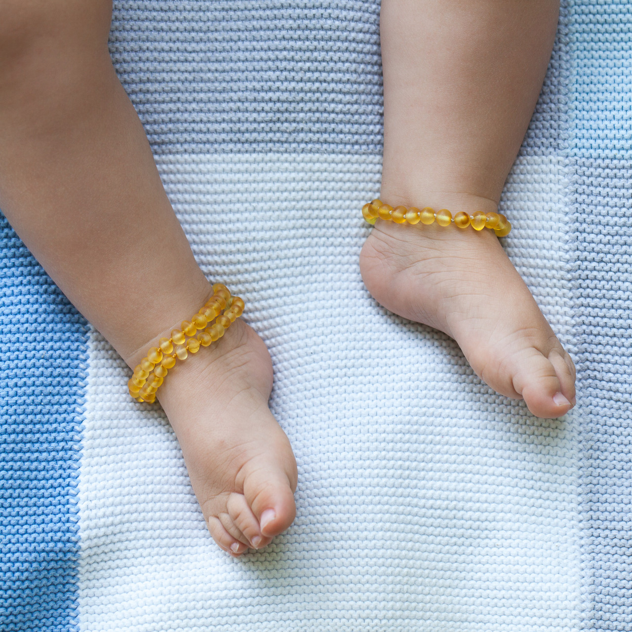 baby amber anklet