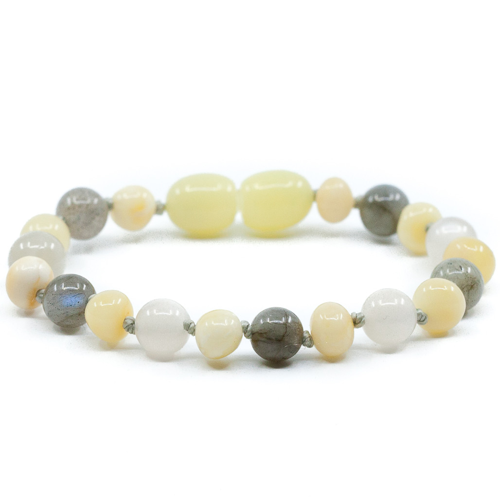 Milky Amber Teething Bracelet - MARAMBRA